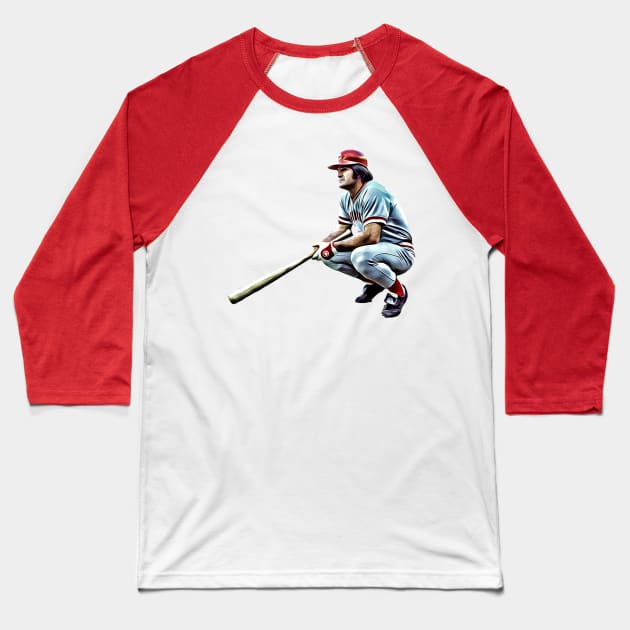 Let's Hustle! Baseball T-Shirt by flashbackchamps